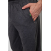 Спорт штани чоловічі двонитка, колір темно-сірий, 244R41298 XXL, 52, XXL