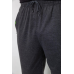 Спорт штани чоловічі двонитка, колір темно-сірий, 244R41298 XXL, 52, XXL