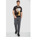 Спорт чоловічі штани, колір темно-сірий, 244R41285 XXL, 52, XXL