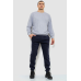 Спорт чоловічі штани на флісі, колір темно-синій, 244R41269 XXL, 52, XXL