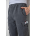 Спортивні штани чоловічі на флісі, колір сірий, 244R41207 XXXL, 54, XXXL