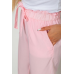 Штани жіночі шифонові, колір рожевий, 244R285 XL, 50, XL
