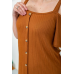 Плаття, колір коричневий, 244R269 XS, 42, XS