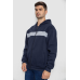 Кофта чоловіча на флісі з капюшоном, колір темно-синій, 244R2559 XXL, 52, XXL
