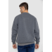 Батник чоловічий на флісі, колір сірий, 244R2556 XXXL, 54, XXXL