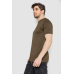 Футболка чоловіча в рубчик, колір хакі, 244R2526-1 Ager, XL, 50, XL