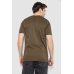 Футболка чоловіча в рубчик, колір хакі, 244R2526-1 Ager, XL, 50, XL