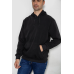Худі чоловічий на флісі з капюшоном, колір чорний, 244R2517 XXL, 52, XXL
