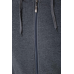Кофта чоловіча на флісі з капюшоном, колір сірий, 244R2493