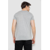 Футболка чоловіча однотонна базова, колір світло-сірий, 244R2408 XL, 50, XL