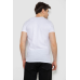 Футболка чоловіча однотонна базова, колір білий, 244R2408 XL, 50, XL