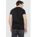 Футболка чоловіча однотонна батал, колір чорний, 244R2406 Ager, 5XL, 58, 5XL