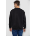 Батник чоловічий на флісі, колір чорно-сірий, 244R2349 XXL, 52, XXL