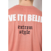 Футболка чоловіча з принтом, колір темно-кораловий, 244R2126 Ager, XL, 50, XL