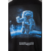 Футболка чоловіча з принтом, колір чорний, 244R2125 Ager, XL, 50, XL