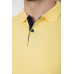 Поло чоловіче однотонне, колір жовтий, 244R2123 XL, 50, XL