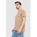 Футболка чоловіча базова, колір бежевий, 244R20603 Ager, XXL, 52, XXL