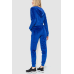 Спорт костюм жіночий велюровий, колір електрик, 244R20304 XL-XXL