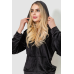 Спорт костюм жіночий велюровий, колір чорний, 244R20304 XL-XXL