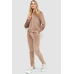 Спорт костюм жіночий велюровий, колір бежевий, 244R20304 XL-XXL