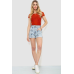 Топ жіночий однотонний, колір теракотовий, 244R160 Ager, XS