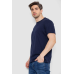 Футболка чоловіча базова білизняна, колір темно-синій, 244R121 XXL, 52, XXL