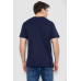 Футболка чоловіча базова білизняна, колір темно-синій, 244R121 XXL, 52, XXL