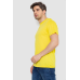 Футболка чоловіча базова білизняна, колір жовтий, 244R121 XXXL, 54, XXXL
