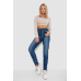 Джинси жіночі Mom-fit стрейч, колір синій, 244R1143 28, 28