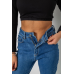 Джинси жіночі Mom-fit стрейч, колір синій, 244R1134 26, 26“