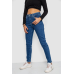 Джинси жіночі Mom-fit стрейч, колір синій, 244R1132