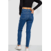 Джинси жіночі Mom-fit стрейч, колір синій, 244R1132 28, 28