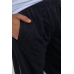Спорт штани чоловічі, колір чорний, 244R0668 5XL, 58, 5XL