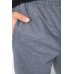 Спорт штани чоловічі, колір сірий, 244R0668 5XL, 58, 5XL