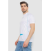 Футболка чоловіча з принтом, колір білий, 244R0508 Ager, XXL, 52, XXL