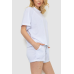 Костюм жіночий однотонний, колір білий, 244R039 XL, 50, XL