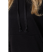 Спорт костюм жіночий двонитка, колір чорний, 244R009 XL, 50, XL