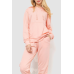 Спорт костюм жіночий двонитка, колір світло-персиковий, 244R009 XL, 50, XL