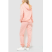 Спорт костюм жіночий двонитка, колір світло-персиковий, 244R009 XXL, 52, XXL