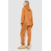 Спорт костюм жіночий двонитка, колір коричневий, 244R009 XXL, 52, XXL
