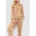 Спорт костюм жіночий двонитка, колір бежевий, 244R009 XL, 50, XL