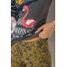 Піжама жіноча з принтом, колір сірий, 243R9639 Ager, XL, 50, XL