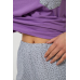 Піжама жіноча з принтом, колір бузковий, 243R9229 Ager, XL, 50, XL