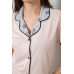 Жіноча піжама з принтом, колір рожевий, 243R7130 XL, 50, XL