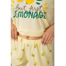 Піжама жіноча з принтом, колір жовтий, 243R7054 5XL, 58, 5XL