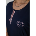 Піжама жіноча з принтом, колір синій, 243R7028 Ager, XXXL, 54, XXXL
