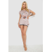 Піжама жіноча з принтом, колір бежевий, 243R7007-17 Ager, XL, 50, XL