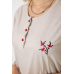 Піжама жіноча з принтом, колір бежевий, 243R6967 Ager, XL, 50, XL