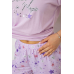 Піжама жіноча з принтом, колір бузковий, 243R2108 Ager, XL, 50, XL