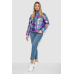 Куртка жіноча демісезонна плащівка, колір різноколір, 243R2022-6 XL, 50, XL